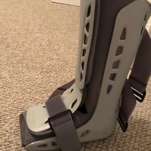 Boot for foot and ankle broken